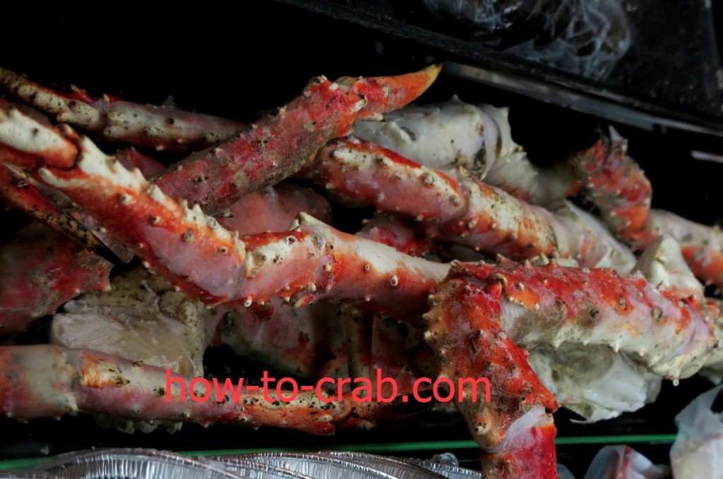 Alaskan King crab.